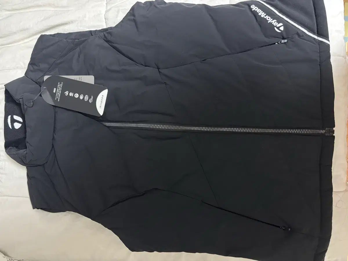 TaylorMade テーラーメイド ブラック グースダウン ベスト