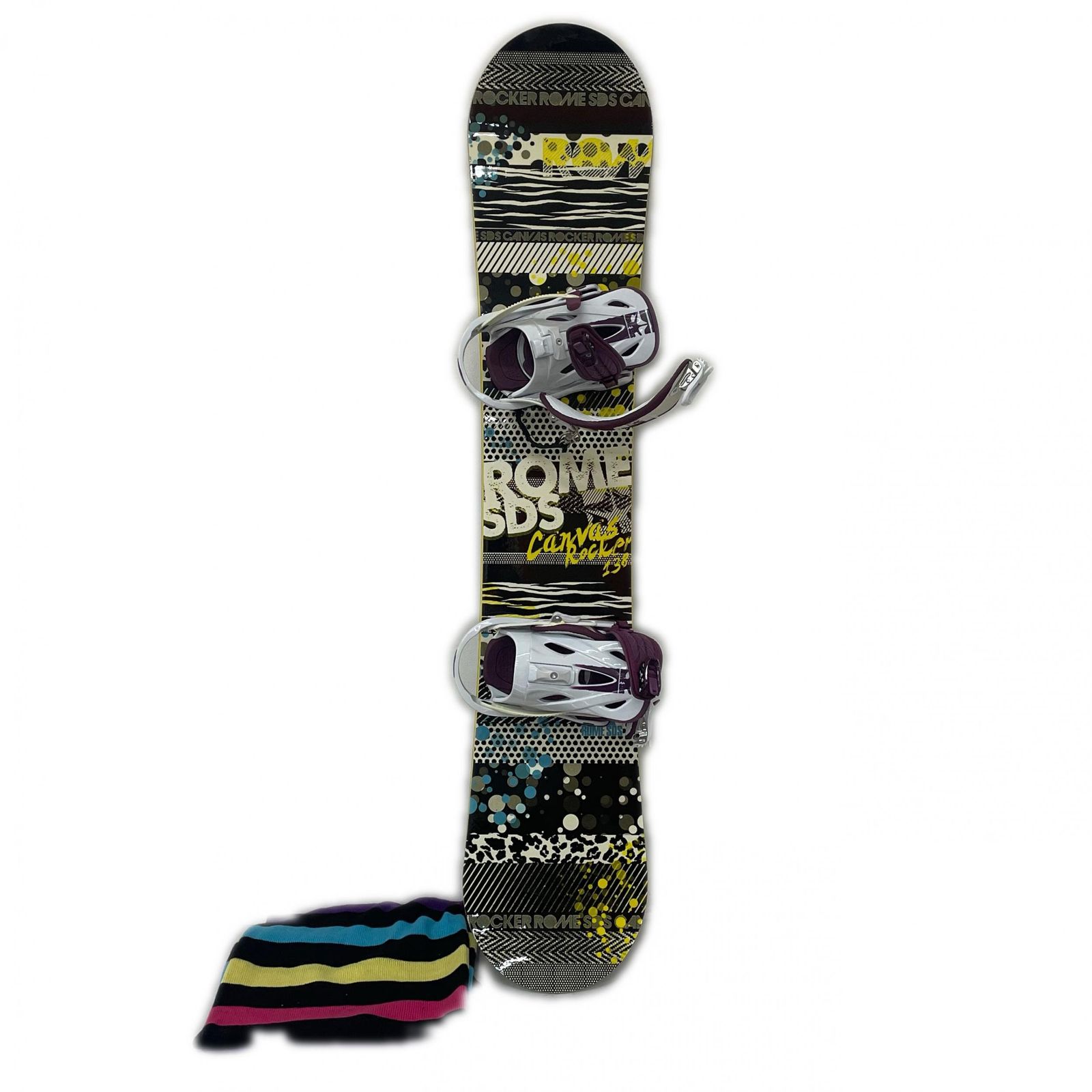 ROME SDS ローム スノーボード CANVAS ROCKER 138スポーツ用品