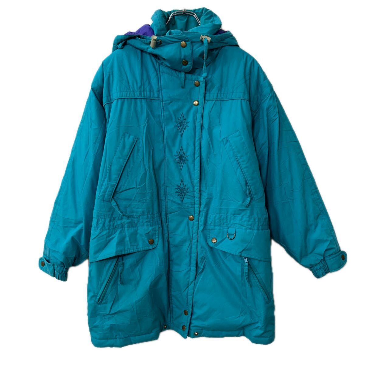 CABIN CREEK マウンテンパーカー M ライトブルー ジップアップ