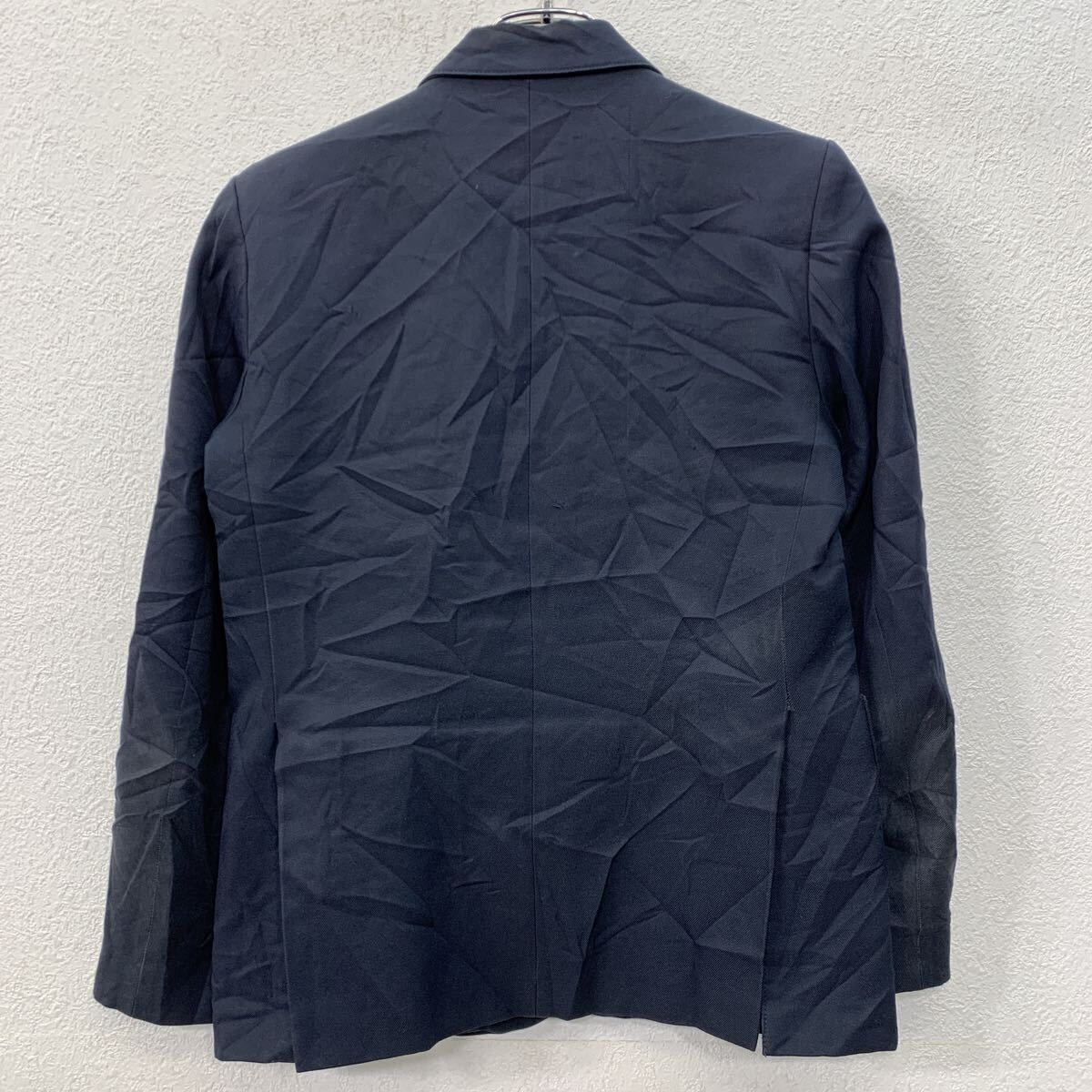 Winterbottom テーラードジャケット M ダークネイビー 刺繍ロゴ 胸