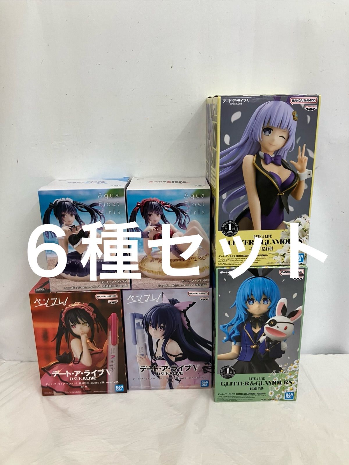 未開封 DATE ALIVE デート•ア・ライブ フィギュア 6種 LFJA65 f107