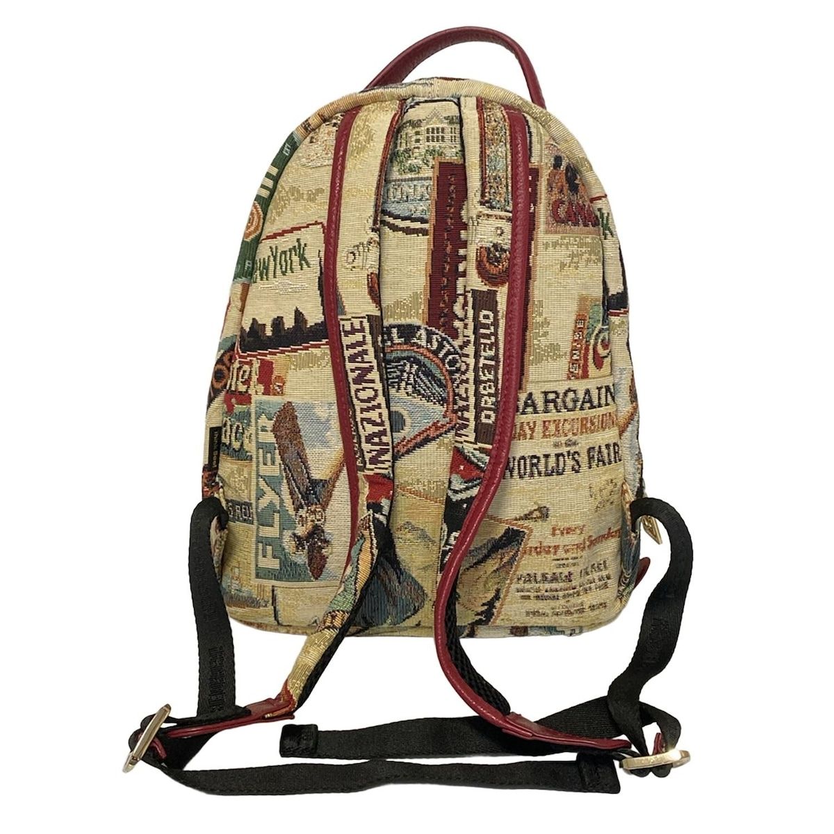 ThinkBee(シンクビー) リュックサック - ベージュ×黒×マルチ