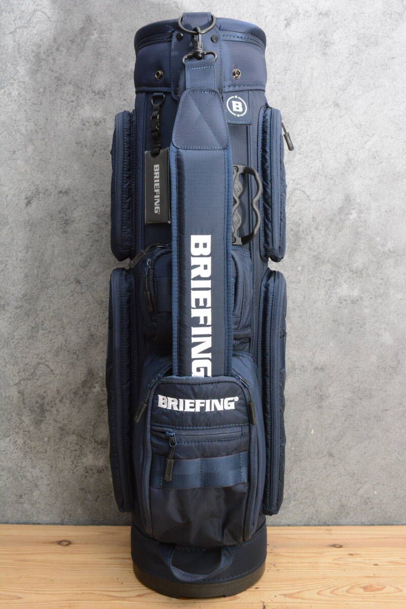 8.5型 5分割】ブリーフィング BRIEFING CR-6 キャディバッグ ネイビー