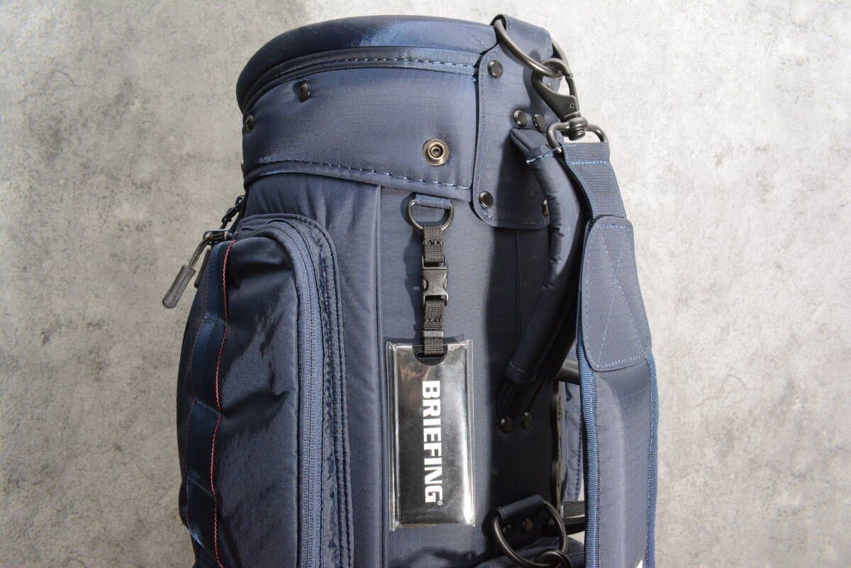 8.5型 5分割】ブリーフィング BRIEFING CR-6 キャディバッグ ネイビー