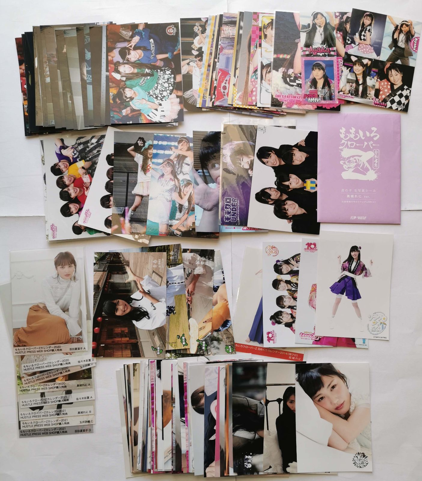 ラクリモサ　特典ブロマイド➕SSペーパー ももいろクローバーZ 生写真 シール ハガキ ブロマイド メモ帳 下敷き