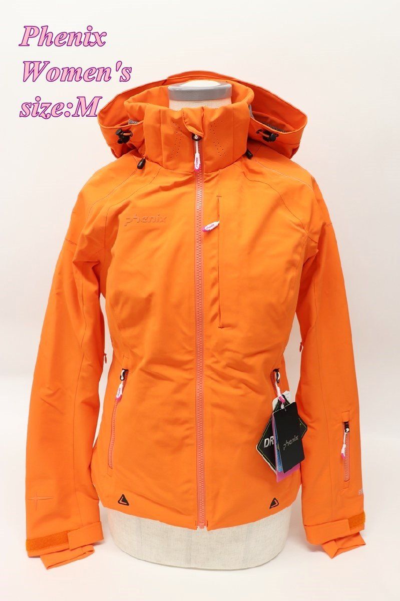 Phenix フェニックス レディース スキージャケット M オレンジ