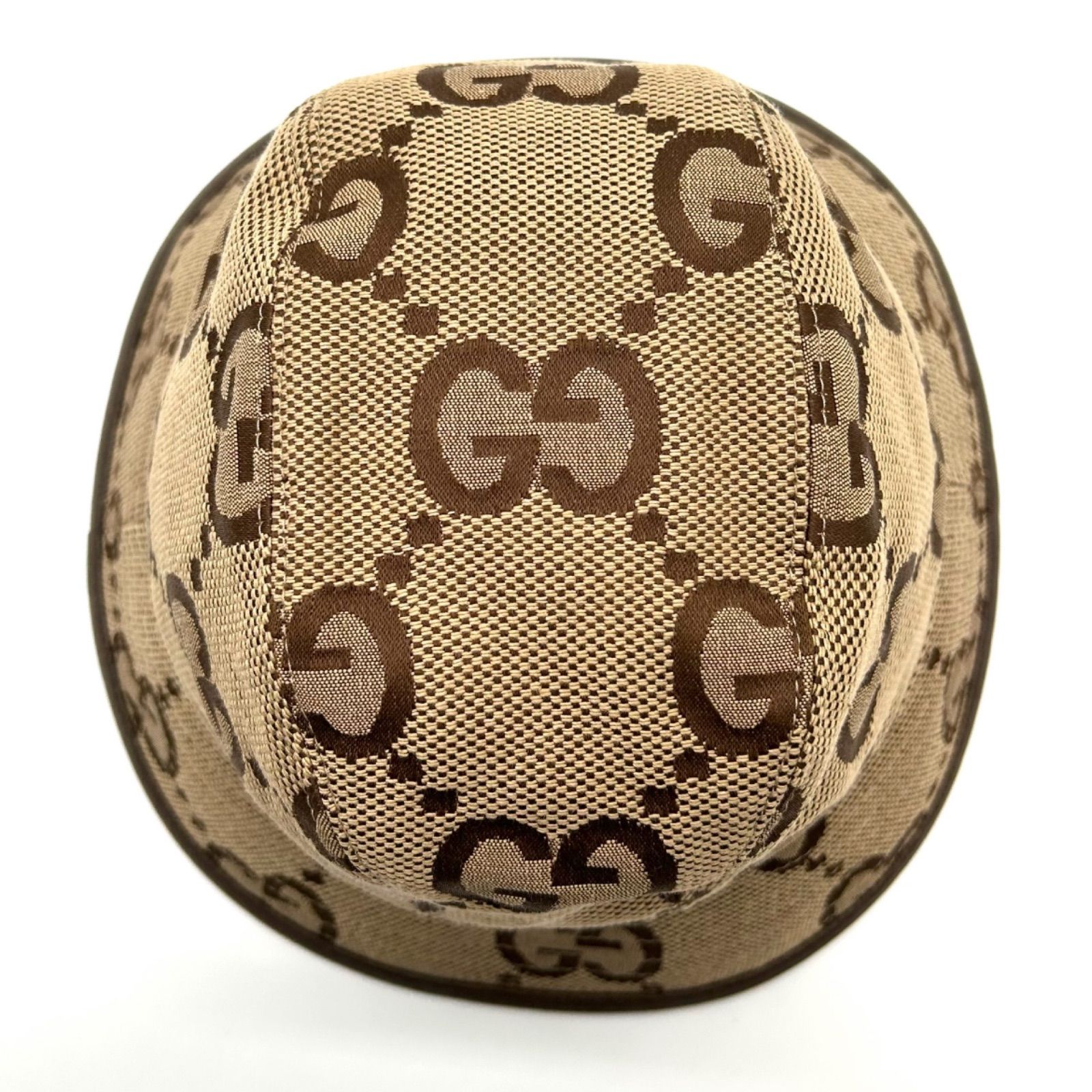 GUCCI グッチ バケットハット ジャンボGG M 681256 ベージュ