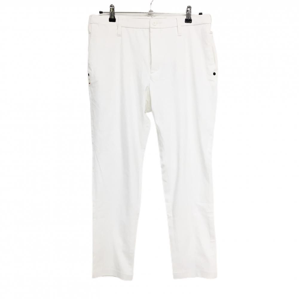 美品】ブリーフィング パンツ 白 ストレッチ メンズ L ゴルフウェア