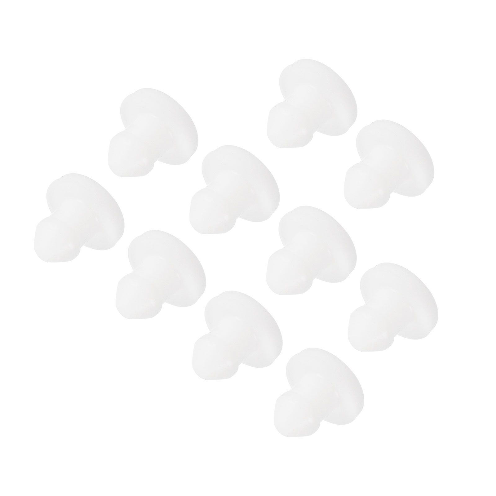 uxcell 穴埋めキャップ シリコーン製スナップ式ロッキングホールプラグ