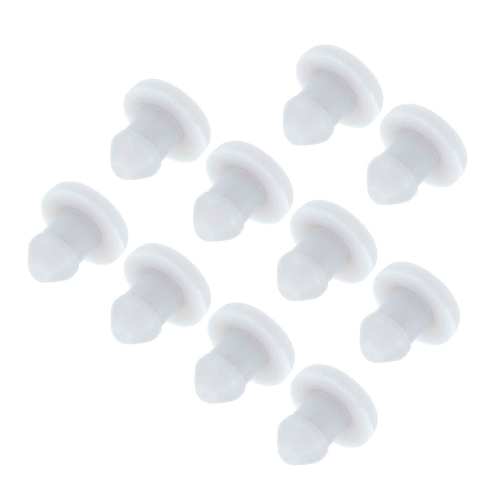 uxcell 穴埋めキャップ シリコーン製スナップ式ロッキングホールプラグ