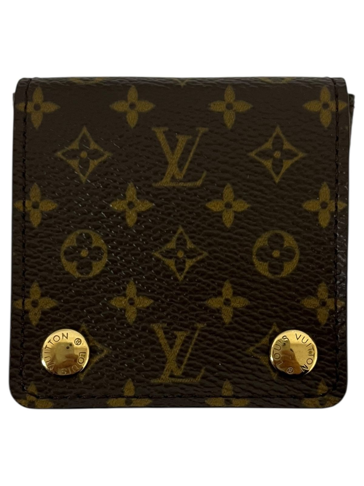 LOUIS VUITTON ルイヴィトン 04年製 アクセサリーケース ジュエリーケース モノグラム ブラウン ゴールド ブランド|199