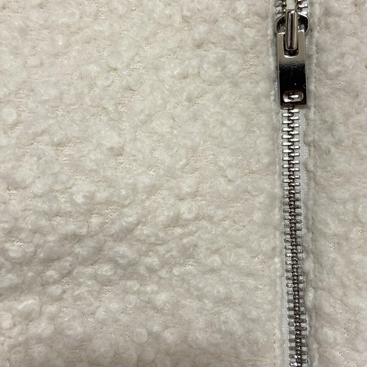 theory(セオリー) ベスト サイズS レディース - アイボリー ジップ