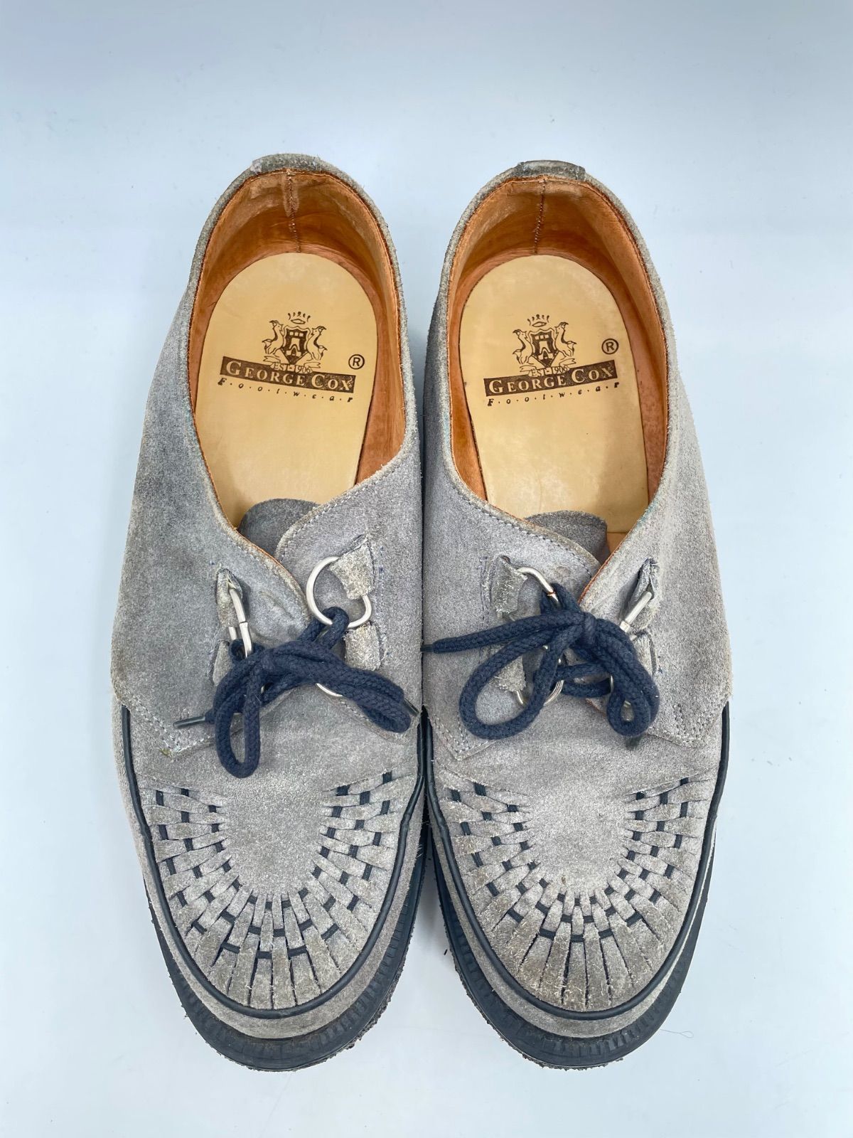 CS1983 ジョージコックス ラバーソール size9 グレー カーキ系 - メルカリ