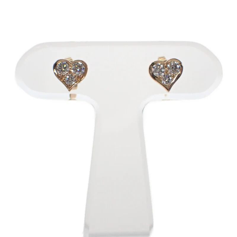 Tiffany&Co. センチメンタルハート風 ピアス Tiffany & Co.】TIFFANY&Co. センチメンタルハート ピアス K18ピンク