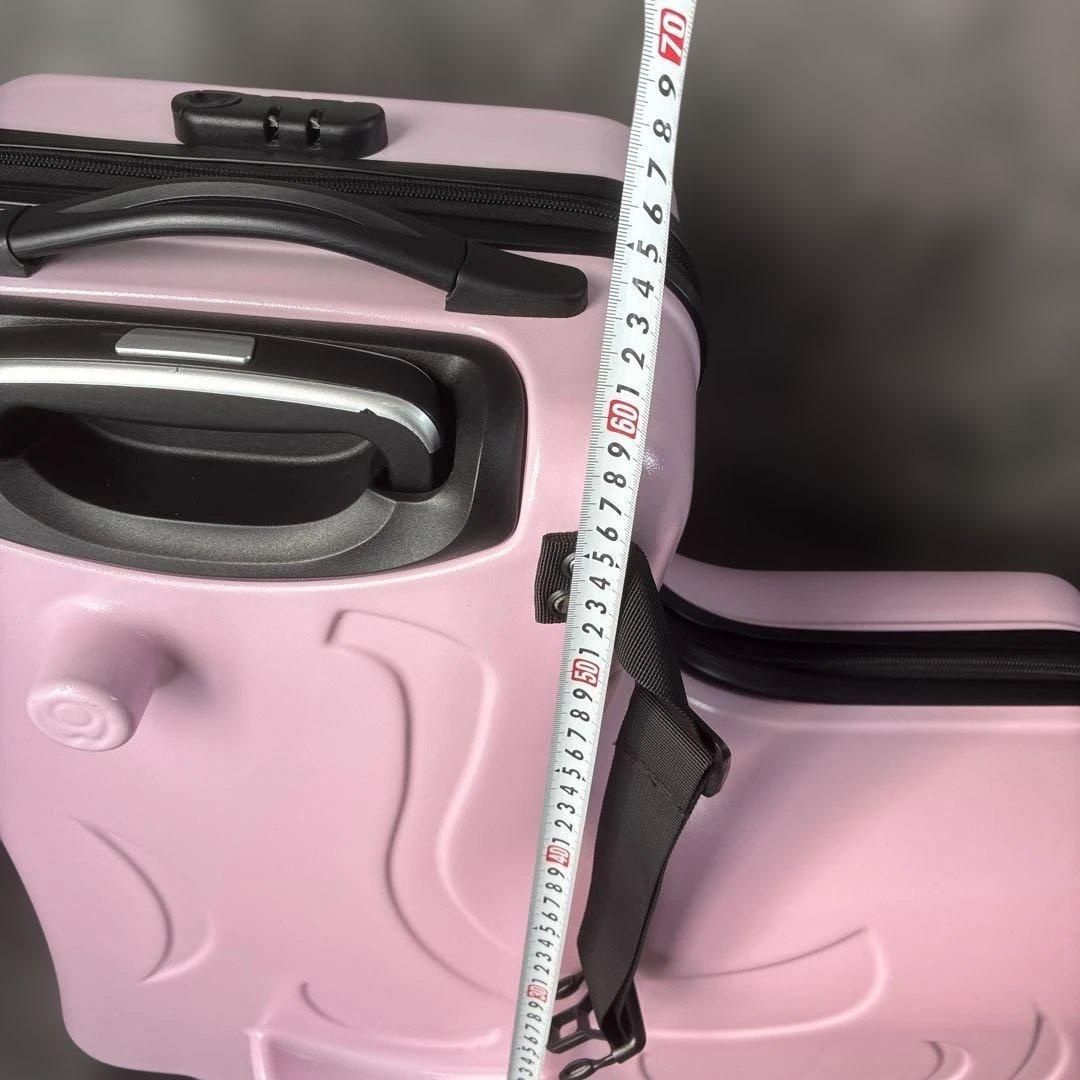 NORICCO ノリッコ 座れるキャリーケース ピンク - メルカリ