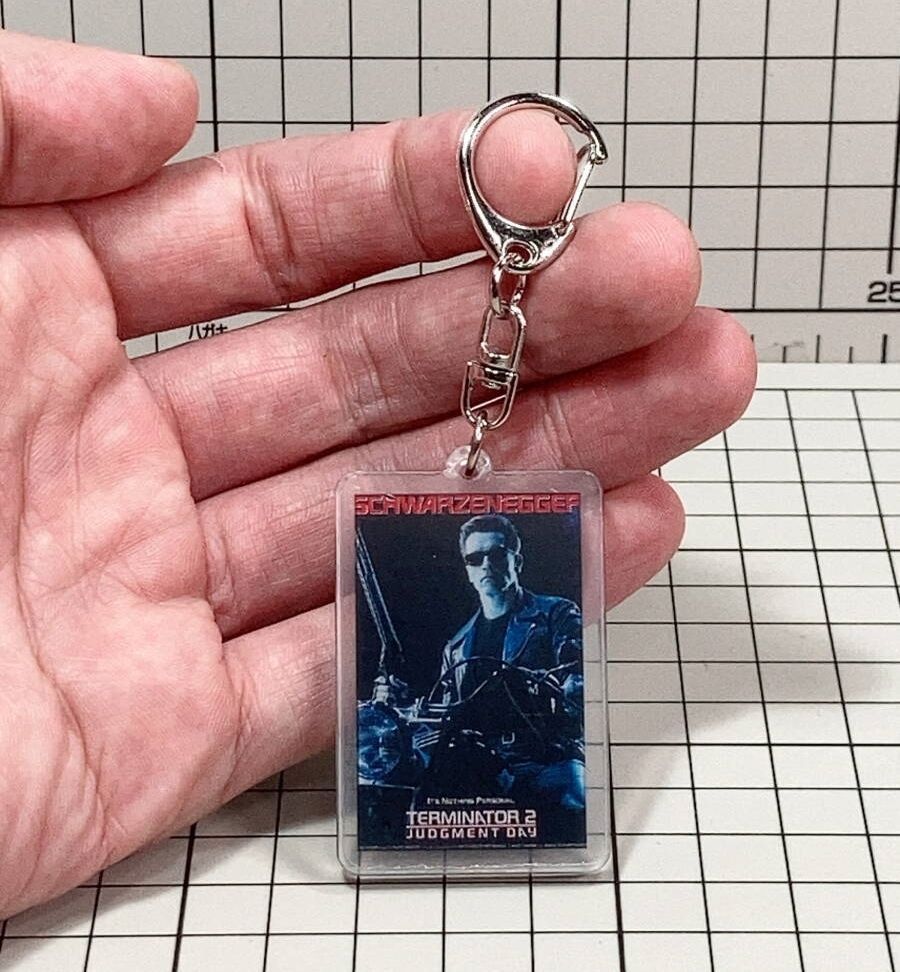 アクリル製 キーホルダー ターミネーター2 （アーノルド・シュワルツェ