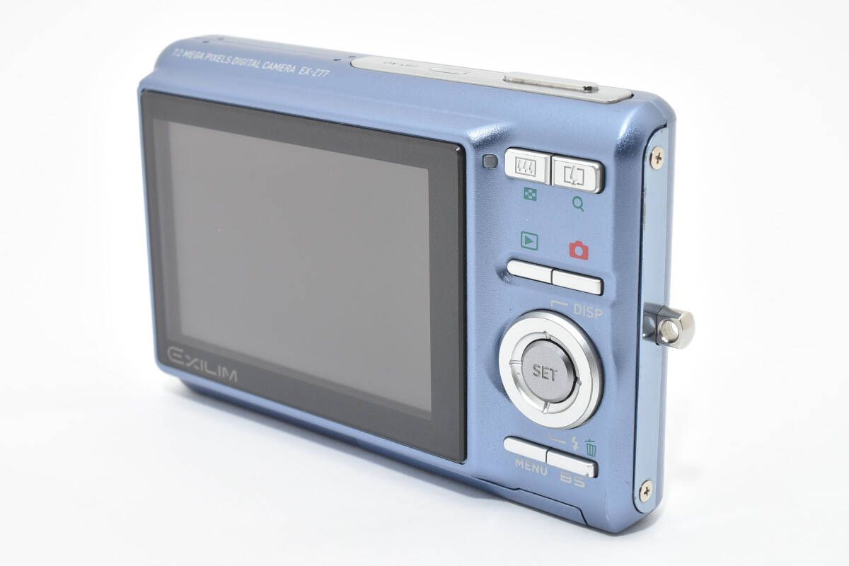 ☆カシオ CASIO EXILIM EX-Z77 ブルー☆ W1138＃3807 - メルカリ
