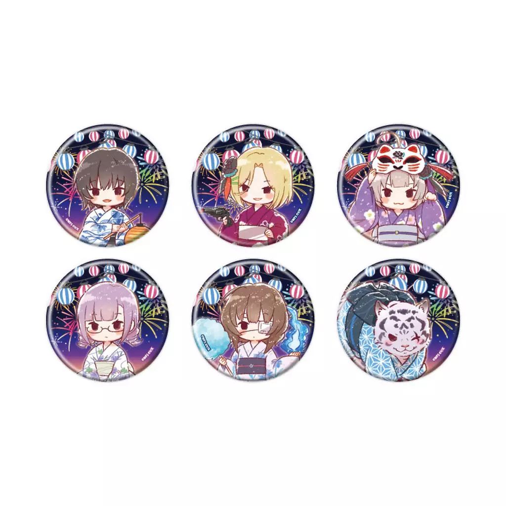 新品】バッジ・ビンズ 【ボックス】缶バッジ ヘブンバーンズレッド 23