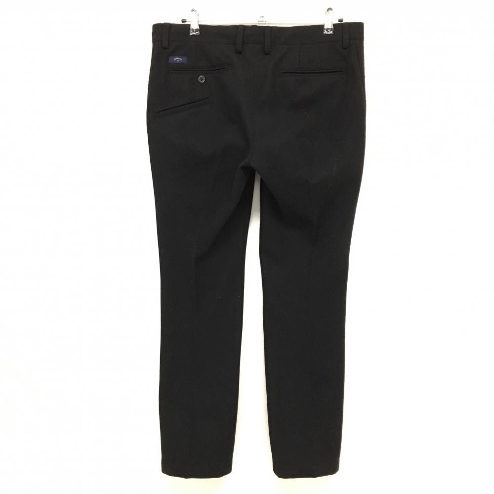 【美品】キャロウェイ callaway パンツ ゴルフウェア 3Lメンズ 黒 キャロウェイ パンツ 黒 表微起毛 ストレッチ メンズ 3L ゴルフウェア