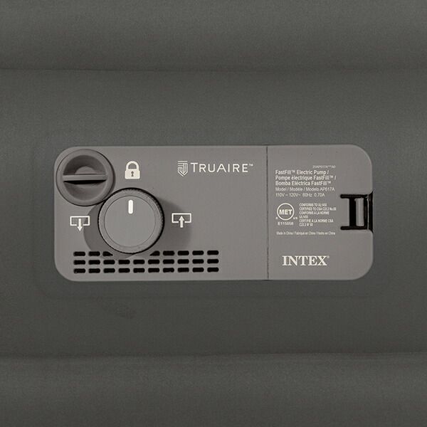 新品】 インテックス Intex エアーベッド シングル 電動ポンプ内蔵