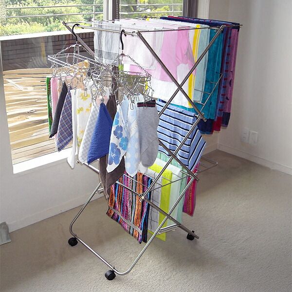 ステンレス 物干し