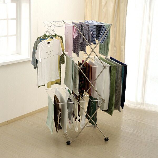 タワー型室内物干し