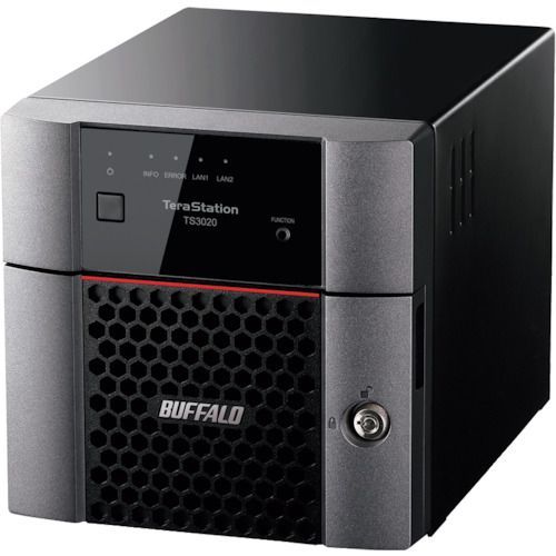 バッファロー　ＴｅｒａＳｔａｔｉｏｎ　ＴＳ３２２０ＤＮシリーズ　２ベイデスクトップＮＡＳ　４ＴＢ