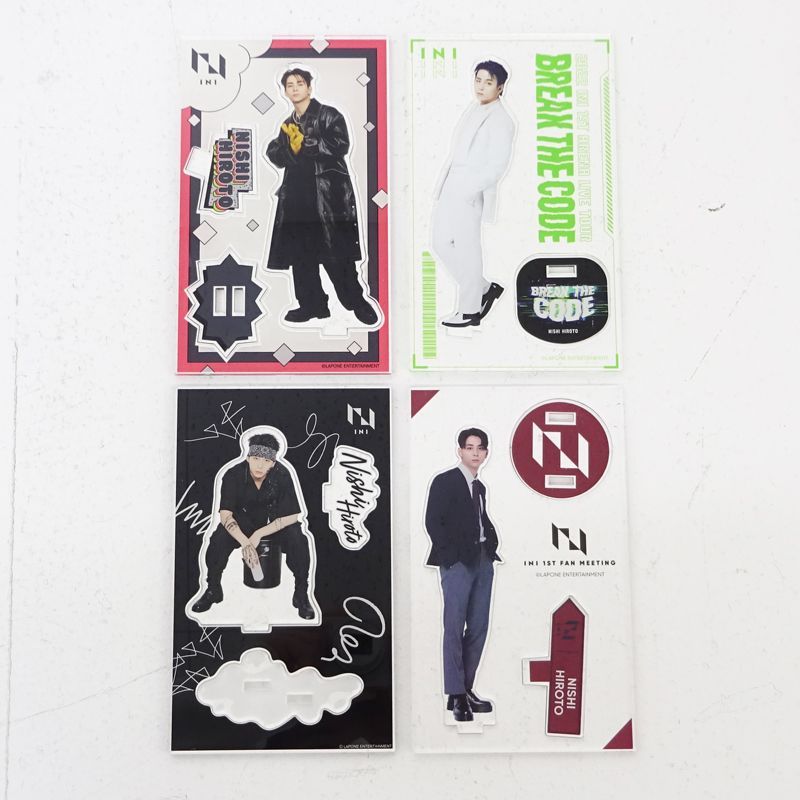 三重店】INI 西洸人 アクリルスタンド まとめ売り 計4点セット
