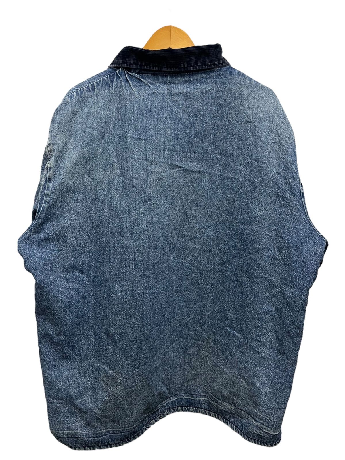 TODD UNIFORM デニムカバーオール 襟コーズ 裏ブランケット 古着 60 s 70 コットン 月桂樹ボタン 48-50 1 X メンズ 199