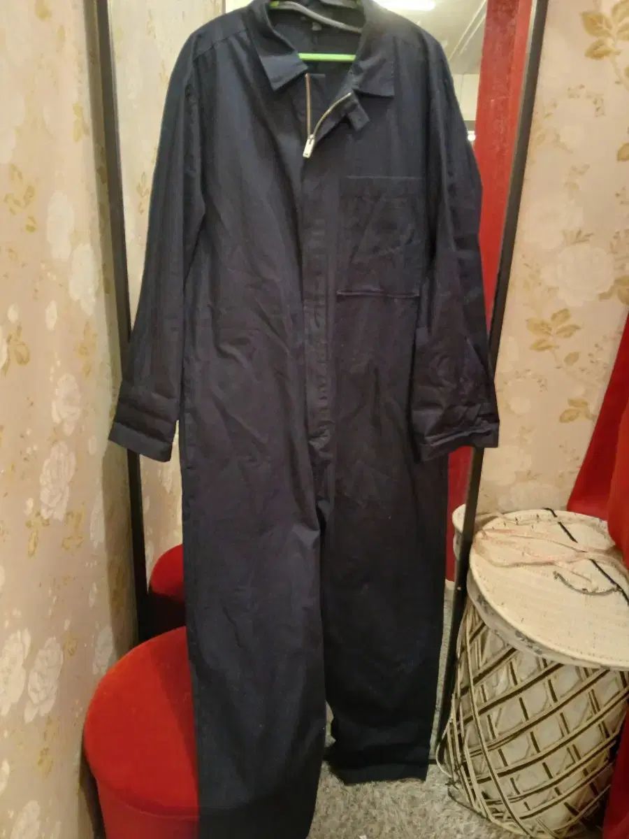 7|5 COS ロング オールインワン ネイビー M サイズ