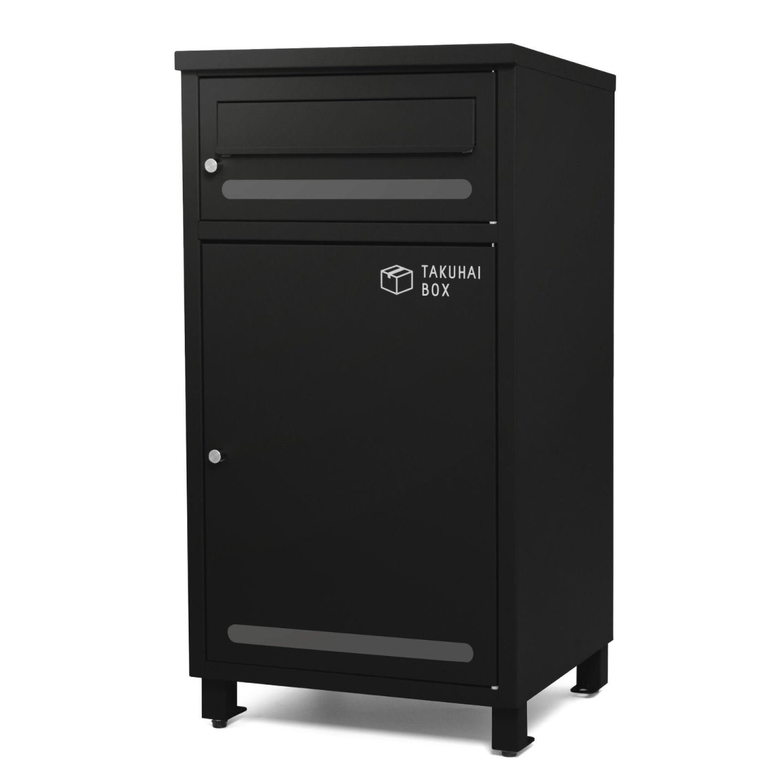 P 0296 宅配ボックス ポスミー ブラック ポスト付 PYKES PEAK パイクスピーク 250410-10