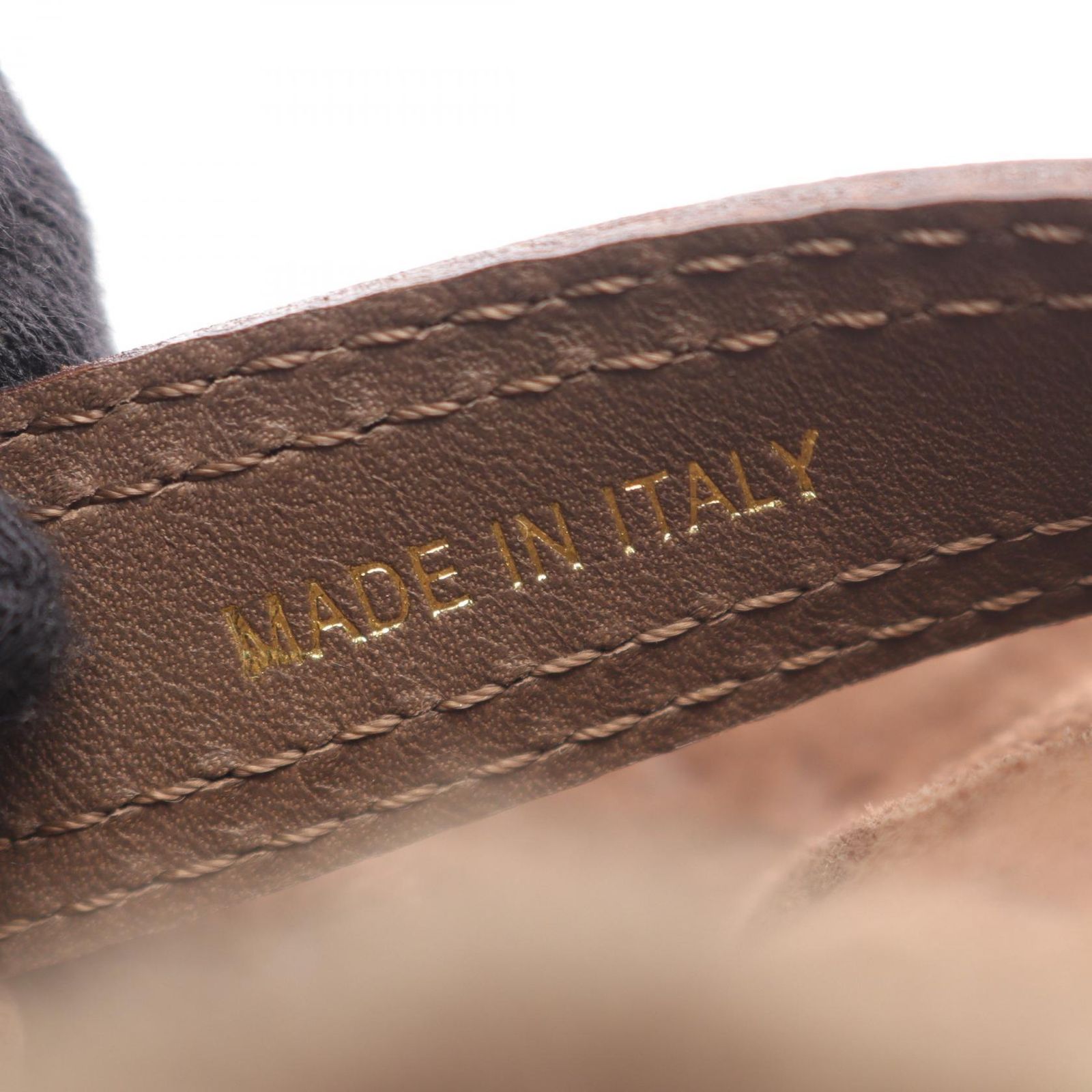 ルイ・ヴィトン LOUIS VUITTON ブーツ モノグラム ブラウン ムートン