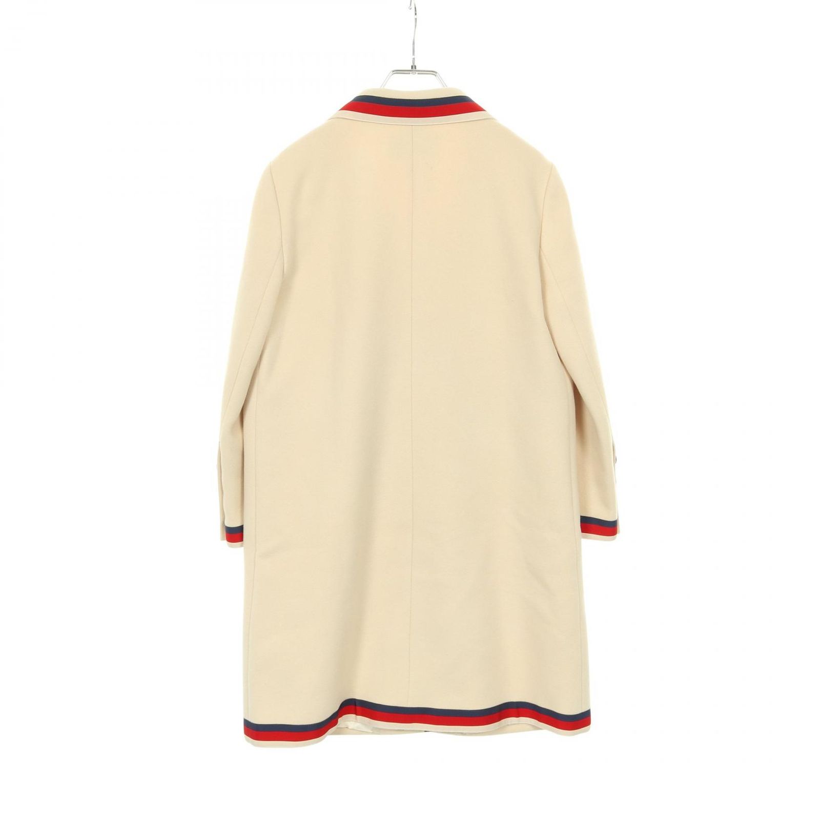 グッチ GUCCI GGパールボタン ウェブライン 499683 ウール コート レディース C