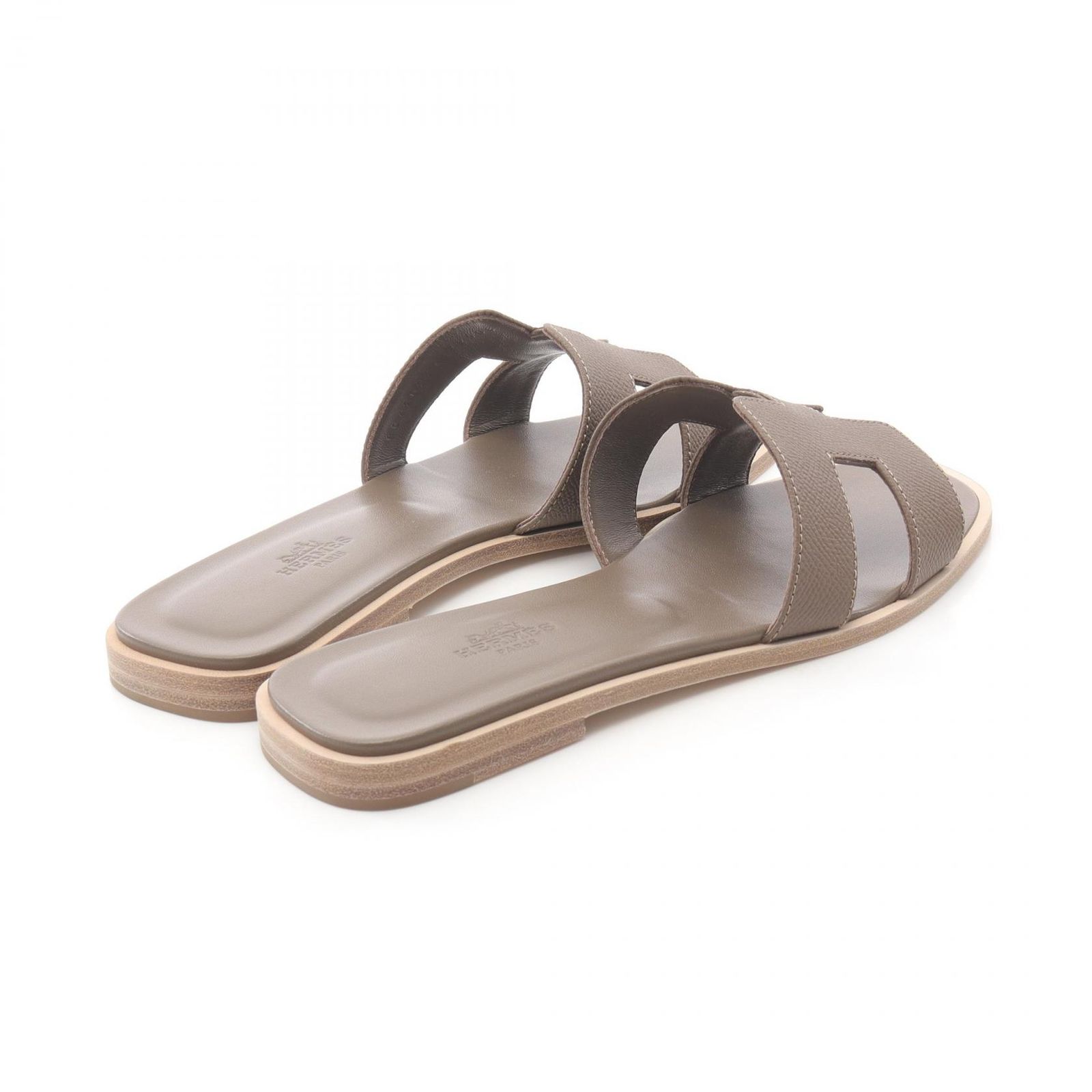 エルメス HERMES ミュール オラン エトゥープ エトゥープ その他