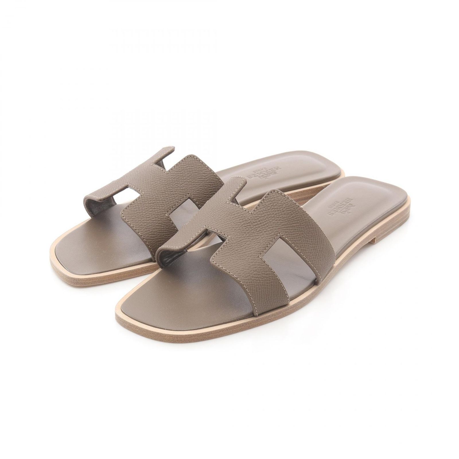 新品未使用　HERMES エルメス オラン　エトゥープ エルメス HERMES ミュール オラン エトゥープ エトゥープ その他