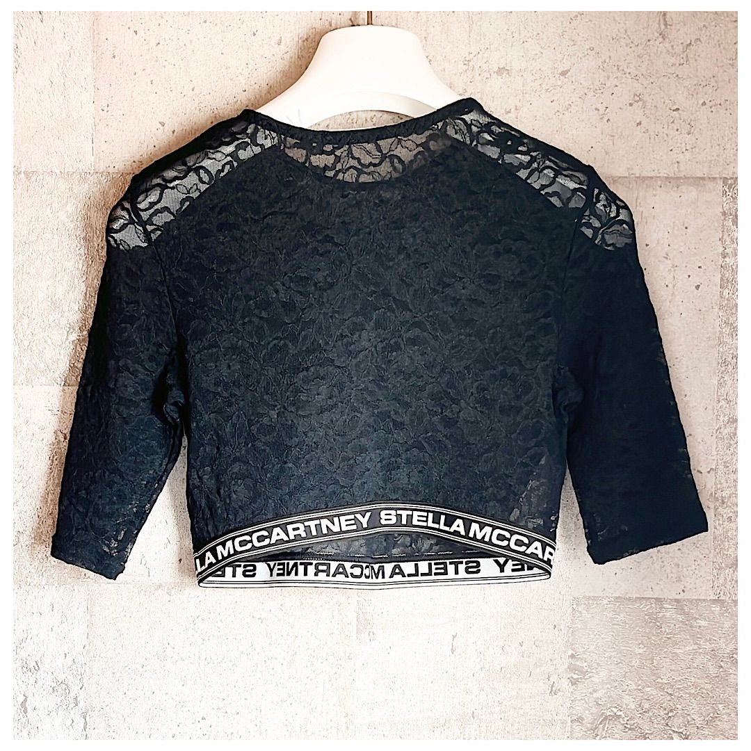 黒レース レディーストップス ステラマッカトニー ROCC the line セレクトショップ STELLAMcCARTNEY black lace tops