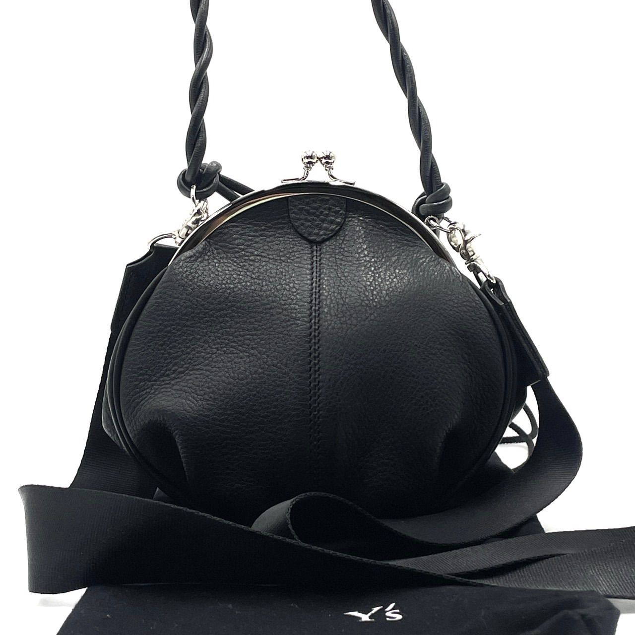 Y’s ワイズ　ヨウジヤマモト 2way ショルダーバッグ　ハンドバッグ 未使用品○ Y's ワイズ Yohji Yamamoto ヨウジヤマモト 2way