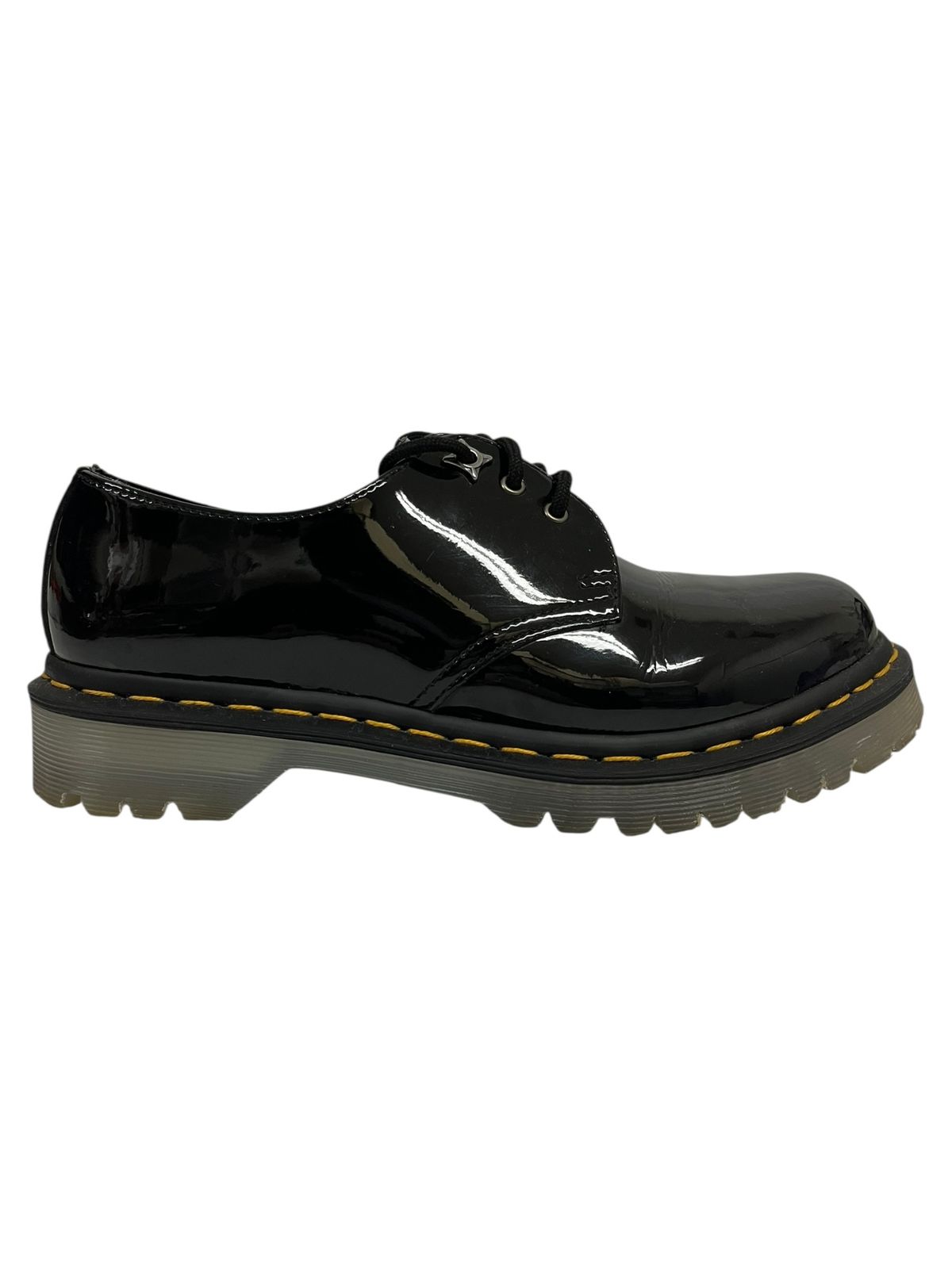 Dr Martens ドクターマーチン 3 HOLE シューズ パテント 1461 ICED BN 25 ブラック メンズ 199
