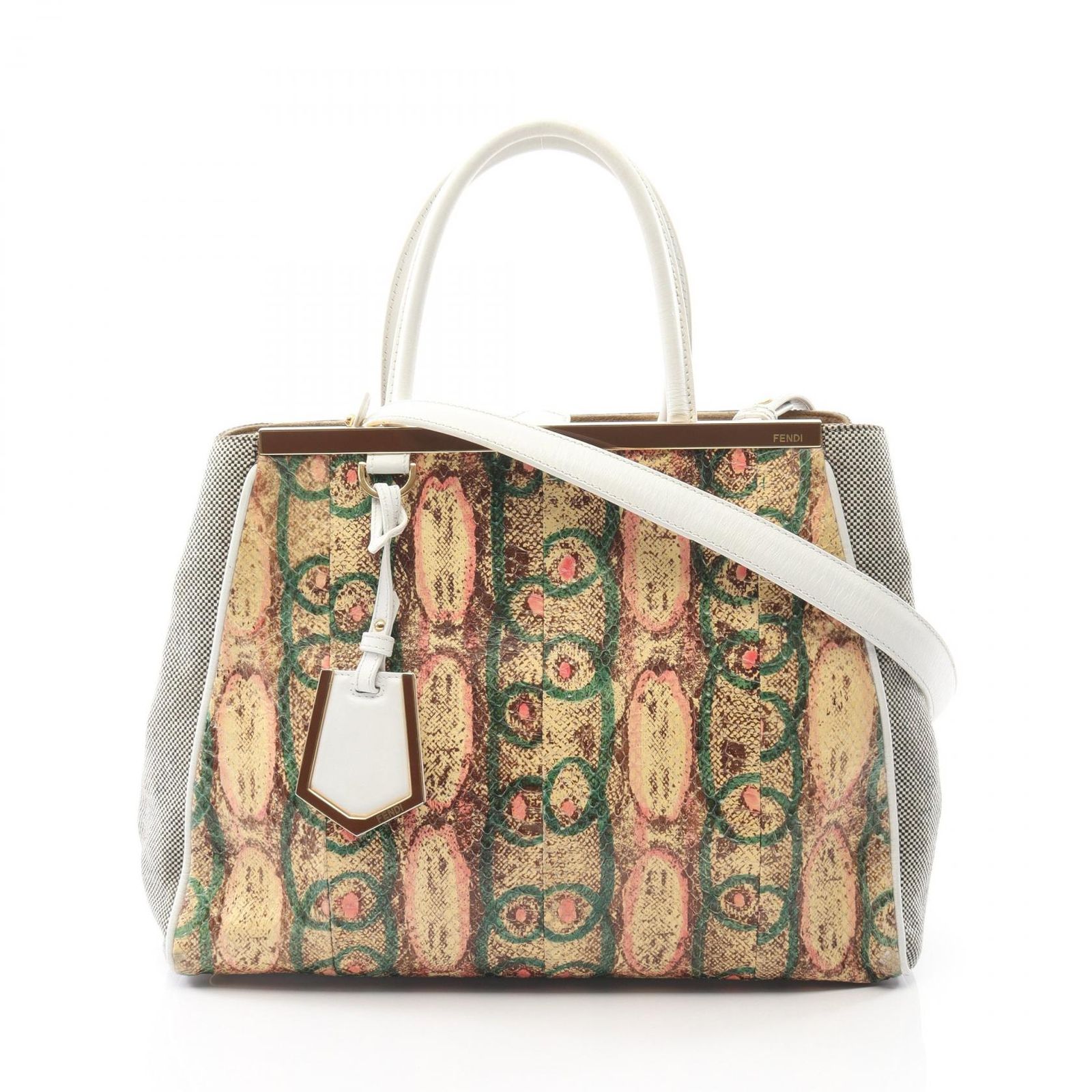 フェンディ FENDI ハンドバッグ 2JOURS トゥージュール 8BH250 マルチ