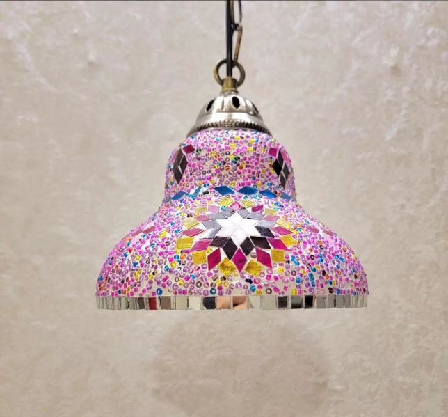 希少【トルコで購入】 トルコランプ 天井 シェードランプ 照明 シーリングライト トルコランプ モザイクランプ 天井照明 カラフル エキゾチック - メルカリ
