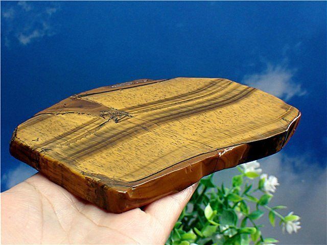 AAA級【金運UP】☆天然タイガーアイ原石YT3A3/51A20A - メルカリ