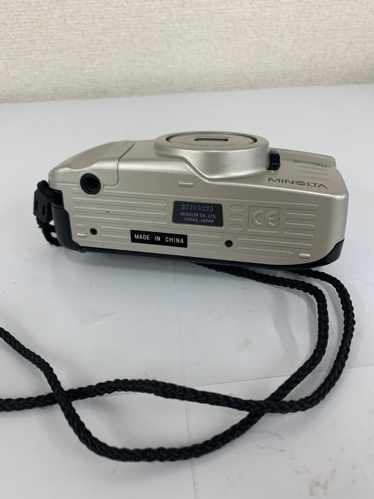 3【動作未確認】MINOLTA ミノルタ Zoom 70 コンパクトフィルムカメラ