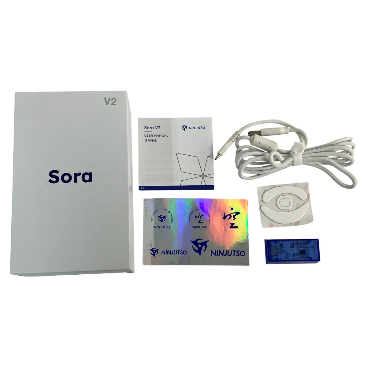 ニンジュツォ Sora 空 V 2 ワイヤレス ゲーミングマウス