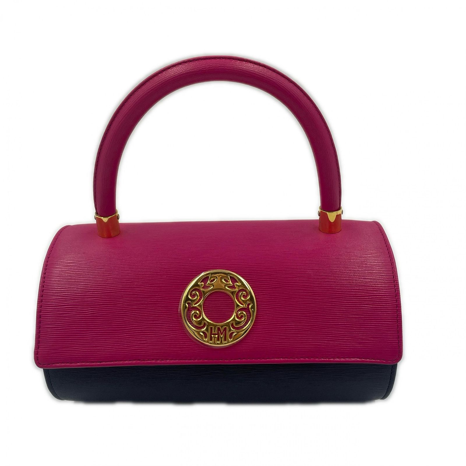 HANAE MORI 森英恵 ハナエモリ ハンドバッグハンドバッグ マゼンタ