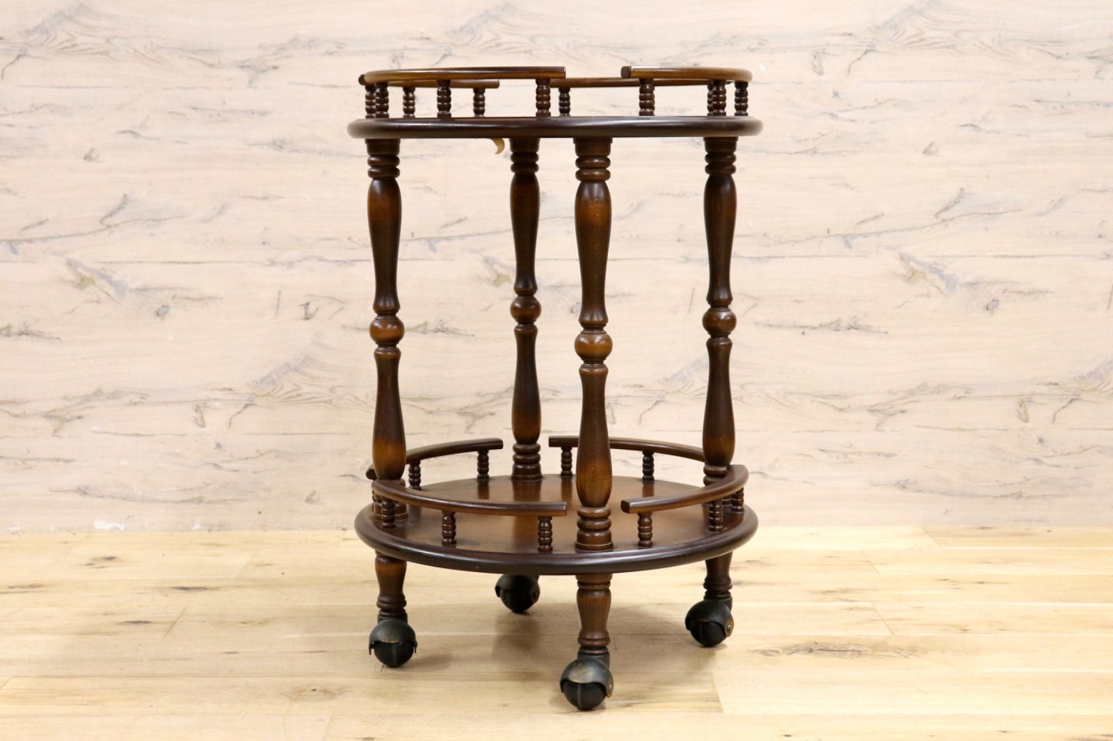 GMIK645○飛騨産業 / HIDA キツツキ キッチンワゴン ティーワゴン