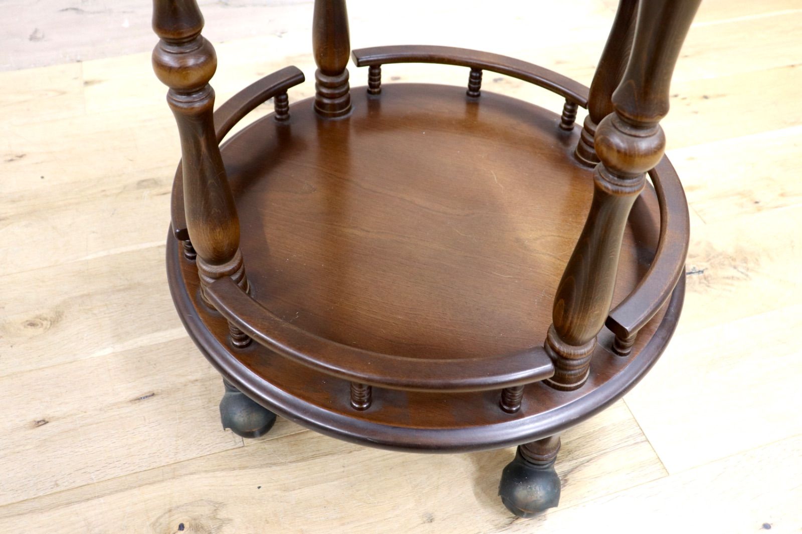 GMIK645○飛騨産業 / HIDA キツツキ キッチンワゴン ティーワゴン