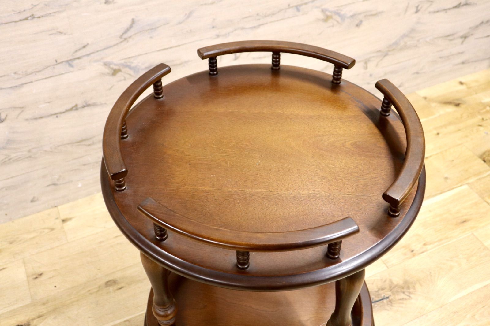 GMIK645○飛騨産業 / HIDA キツツキ キッチンワゴン ティーワゴン