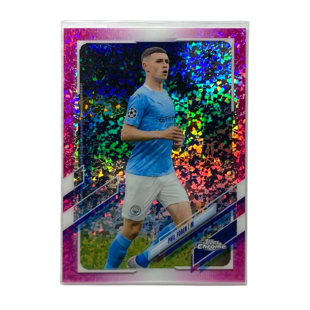 TOPPS サッカーカード CHROME PHIL FODEN MANCHESTER CITY /175 #34