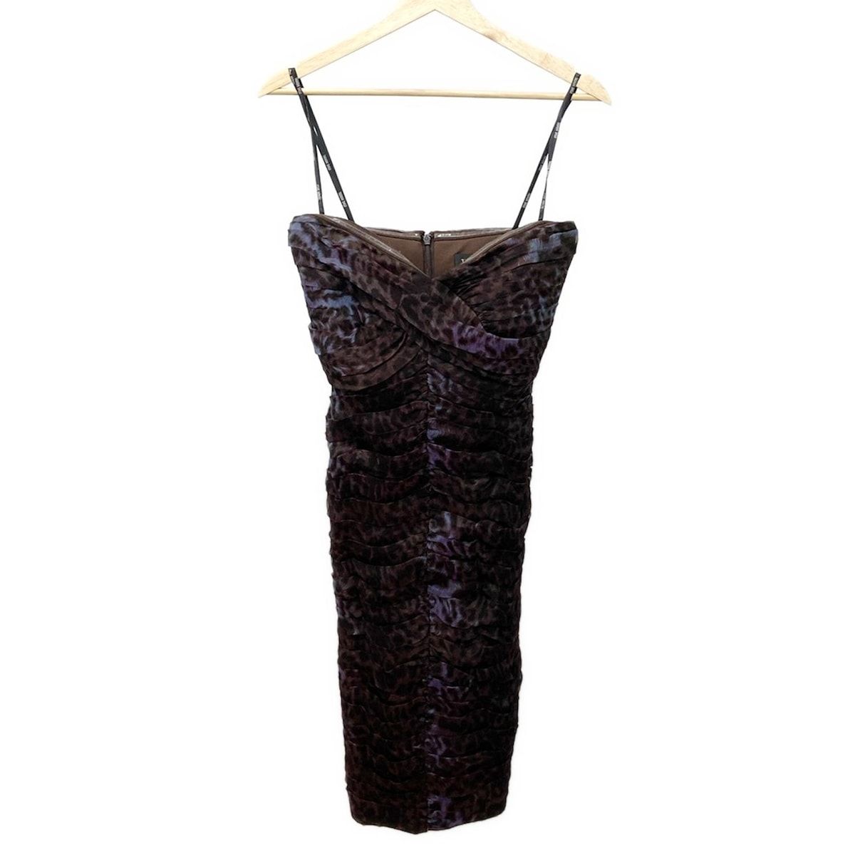 タダシショージ ワンピース サイズ2 M レディース - ダークブラウン