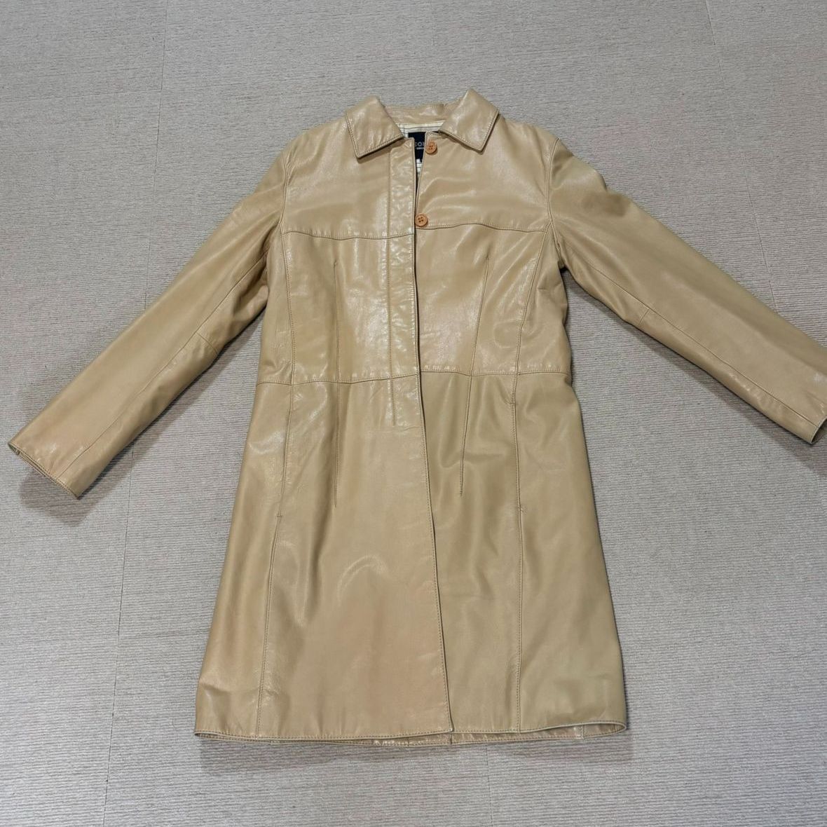 SONIA RYKIEL ソニアリキエル レザーコート 山羊革 オンワード樫山